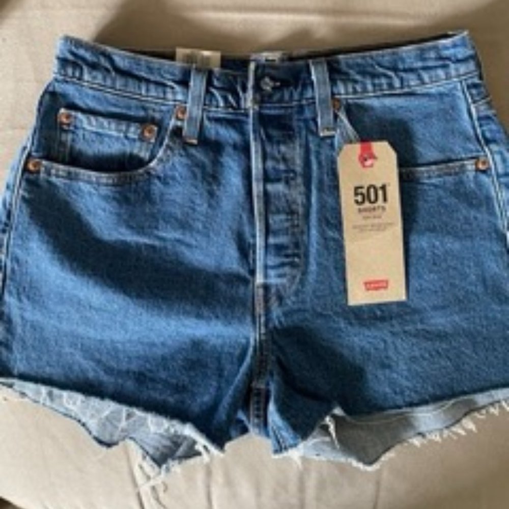 Levi Strauss 501 High Rise Shorts